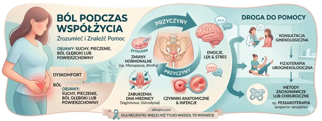 Ból podczas współżycia - przyczyny, które warto skonsultować z lekarzem Ból podczas współżycia - przyczyny, które warto skonsultować z lekarzem