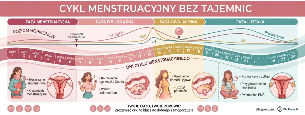 Cykl menstruacyjny bez tajemnic - co jest normą, a co powinno skłonić do konsultacji Cykl menstruacyjny bez tajemnic - co jest normą, a co powinno skłonić do konsultacji