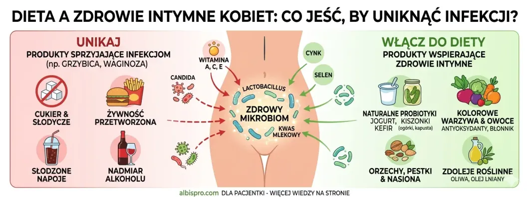 Rola diety w utrzymaniu zdrowia intymnego kobiet Rola diety w utrzymaniu zdrowia intymnego kobiet