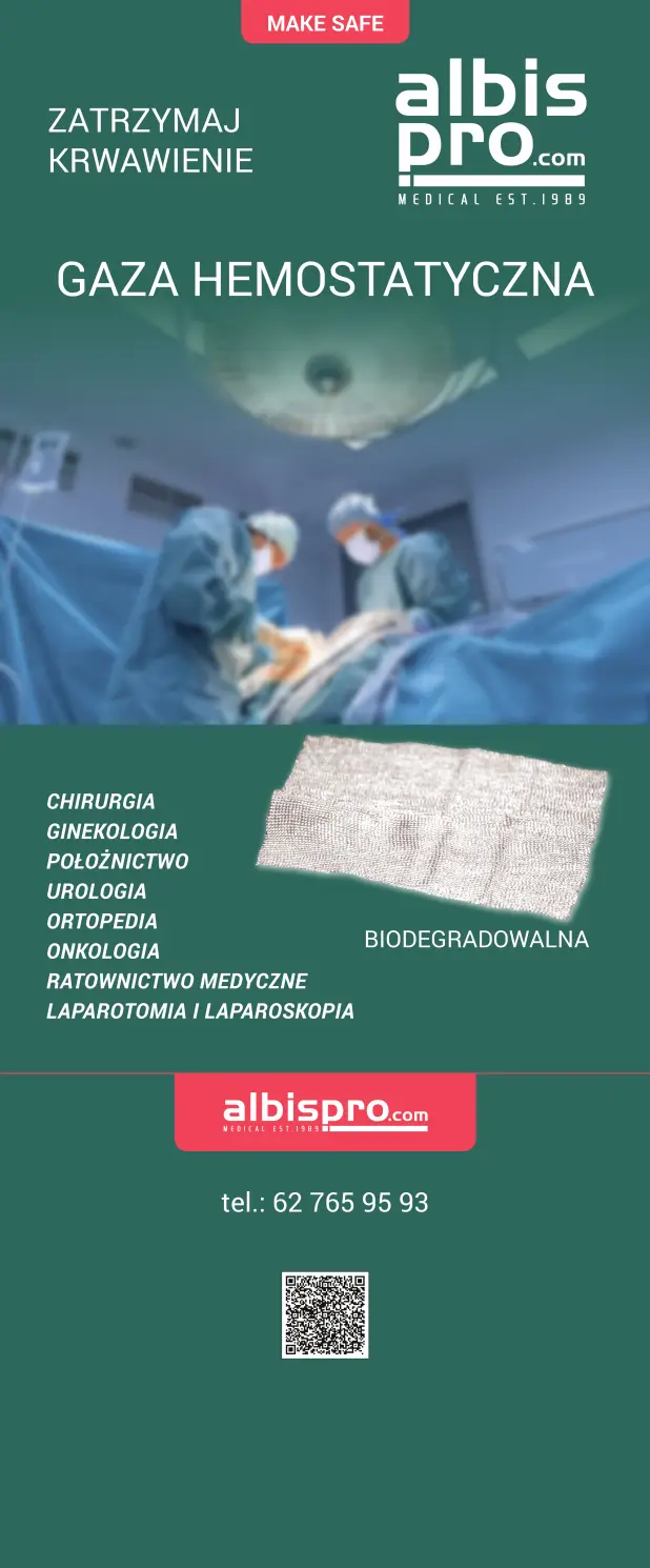 Gaza hemostatyczna ALBISPRO.com