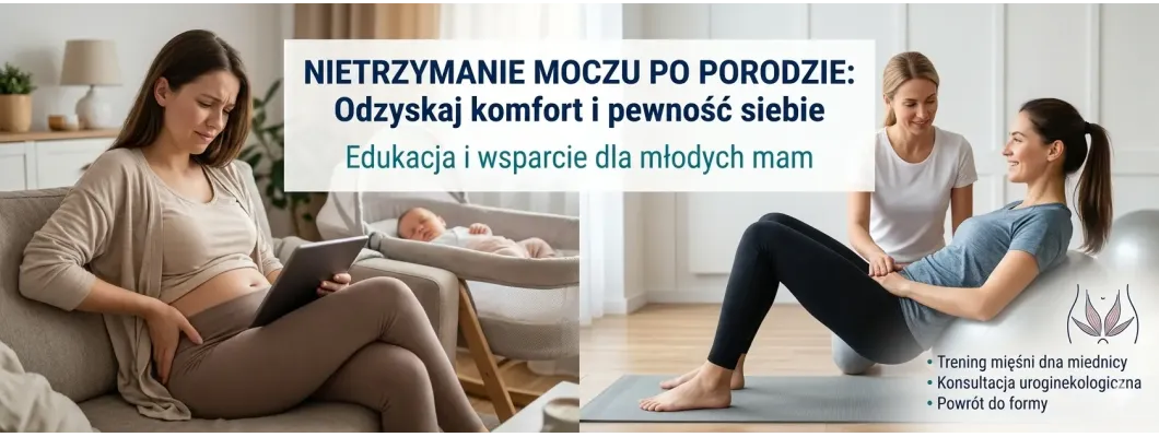 Nietrzymanie moczu po porodzie. Jak odzyskać komfort? Nietrzymanie moczu po porodzie. Jak odzyskać komfort?