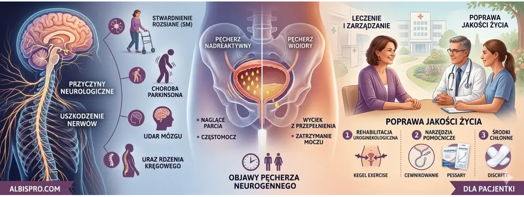 Nietrzymanie moczu w chorobach neurologicznych Nietrzymanie moczu w chorobach neurologicznych