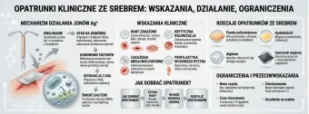 Opatrunek ze srebrem - wskazania kliniczne