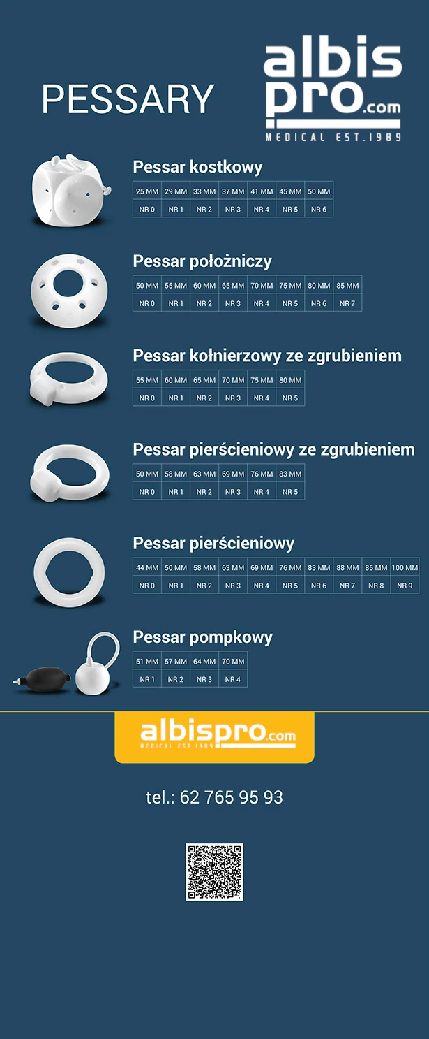 Rodzaje Pessarów ALBISPRO.com