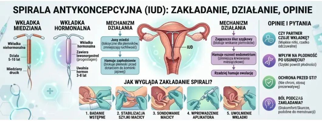 Spirala antykoncepcyjna - zakładanie, działanie, opinie Spirala antykoncepcyjna - zakładanie, działanie, opinie