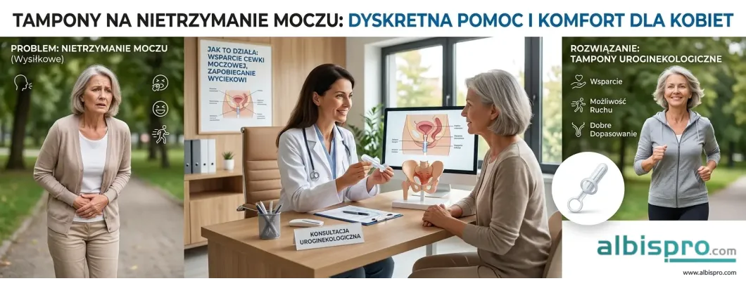 Tampony podpierające: Skuteczne rozwiązanie na nietrzymanie moczu Tampony podpierające: Skuteczne rozwiązanie na nietrzymanie moczu
