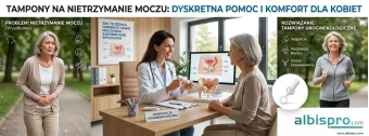 Tampony podpierające: Skuteczne rozwiązanie na nietrzymanie moczu