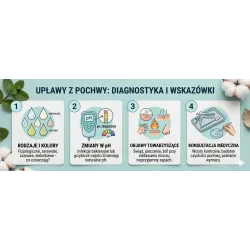 Upławy - jak odróżnić fizjologię od objawu choroby