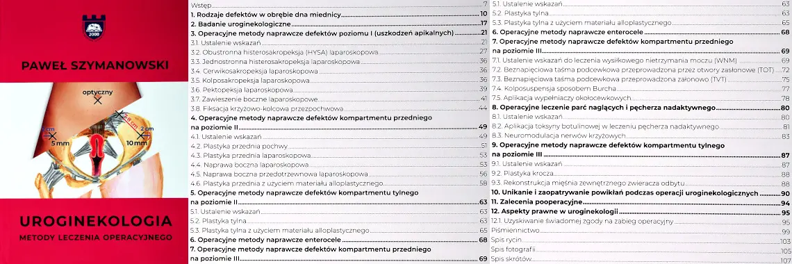 Książka uroginekologiczna