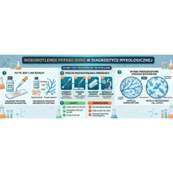 Wodorotlenek potasu (KOH) w diagnostyce mykologicznej