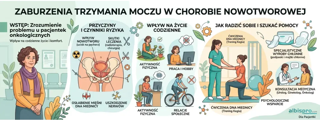 Zaburzenia trzymania moczu w chorobie nowotworowej Zaburzenia trzymania moczu w chorobie nowotworowej