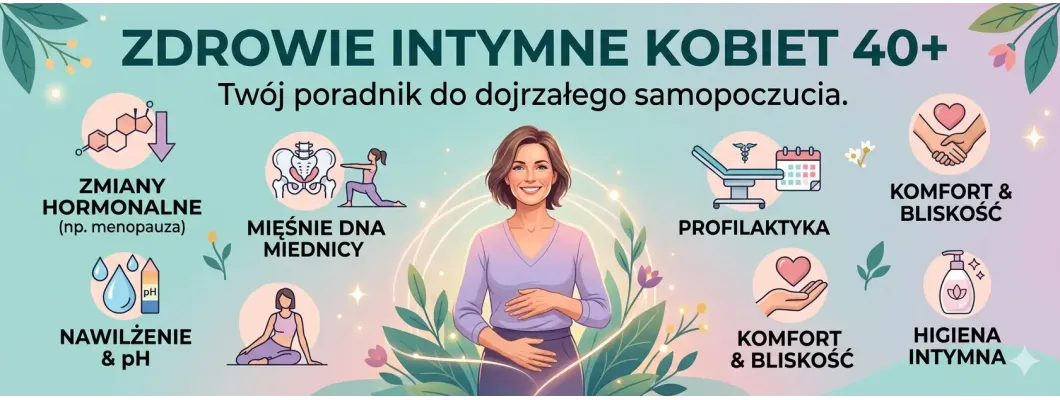 Zdrowie intymne kobiet 40+ - na co zwracać uwagę przed menopauzą Zdrowie intymne kobiet 40+ - na co zwracać uwagę przed menopauzą