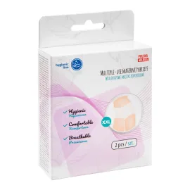 Wielorazowe majtki siateczkowe dla kobiet XXL 2 szt.