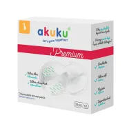 Ultracienkie wkładki laktacyjne dyskretne 1mm grubości 30 szt.