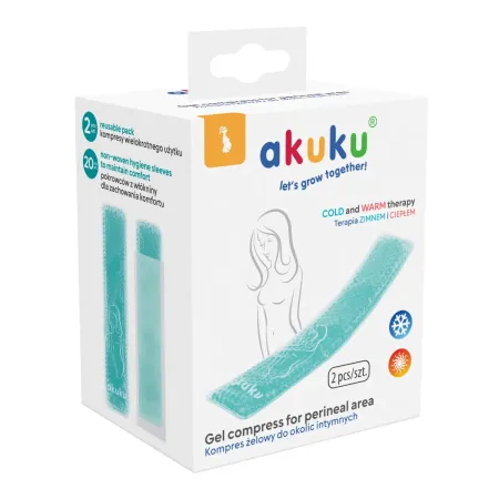 Żelowe wkładki chłodzące i rozgrzewające do okolic intymnych / A0683 / Akuku
