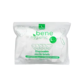 Majtki damskie jednorazowe sterylne Bene Hygienic rozmiar XL 105-115cm 5szt.