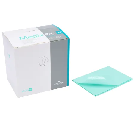 MedixPro PF 80 złożonych serwet w odcinkach 33x48cm zielone / G0036 / MedixPro