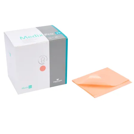 MedixPro PF 80 złożonych serwet w odcinkach 33x48cm morela / G0041 / MedixPro
