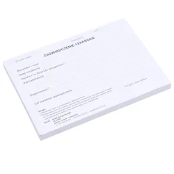 Druk zaświadczenie lekarskie 100 arkuszy A6 Druk zaświadczenie lekarskie 100 arkuszy A6