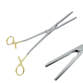 Klem Rogers / Martin ząbkowane proste 240 mm Gold