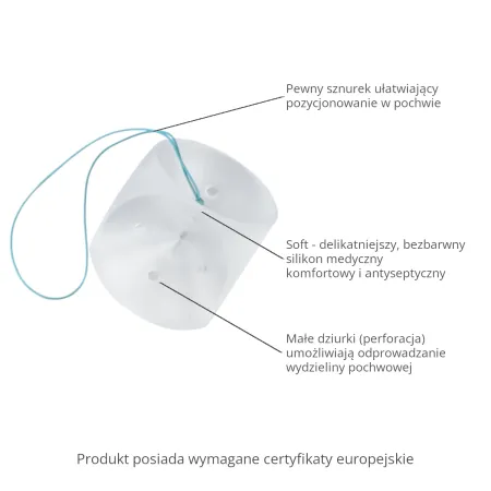 Pessar kostkowy 33mm soft / G0141 / ALBIS
