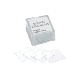 Szkiełka nakrywkowe 20x20 mm 100 szt.