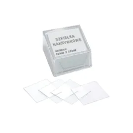 Szkiełka nakrywkowe 22x22 mm 100 szt.