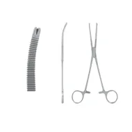 Kleszczyki do otrzewnej typu Mikulicz odgięte 200 mm