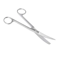 Nożyczki chirurgiczne odgięte 180 mm ostre - tępe