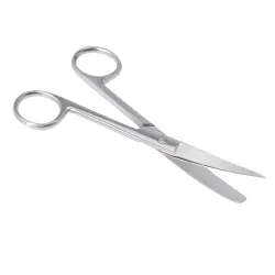 Nożyczki chirurgiczne odgięte 165 mm ostre - tępe
