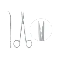 Nożyczki Nelson-Metzenbaum odgięte 180 mm