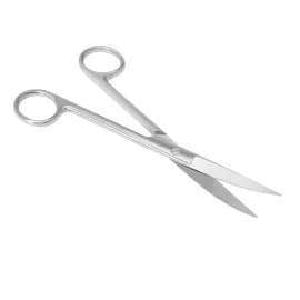 Nożyczki chirurgiczne odgięte 180 mm ostre - ostre