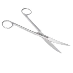 Nożyczki chirurgiczne odgięte 200 mm ostre - ostre