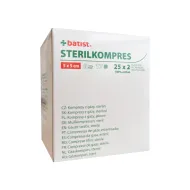 Kompresy z gazy jednorazowe sterylne 5x5cm 50 szt.