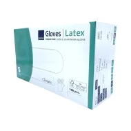 Rękawice lateksowe bezpudrowe S niesterylne 100 szt. Abena