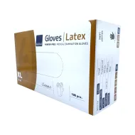 Rękawice lateksowe bezpudrowe XL niesterylne 100 szt. Abena