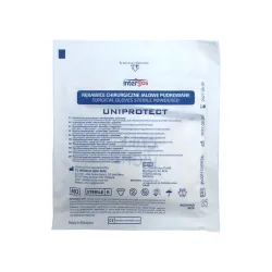 Rękawice chirurgiczne pudrowane 8,5 sterylne 1 para Uniprotect