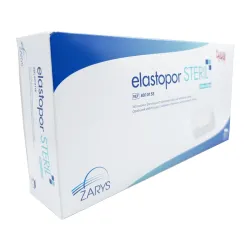 Opatrunek włókninowy z wkładem chłonnym 10x20cm op. 25 szt. elastopor STERIL