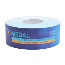 Rękaw papierowo-foliowy do sterylizacji 200m szeroki 7,5cm