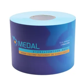 Rękaw papierowo-foliowy do sterylizacji 200m szeroki 15cm