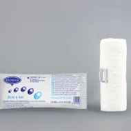 Opaska elastyczna tkana z zapinką 4m x 8cm