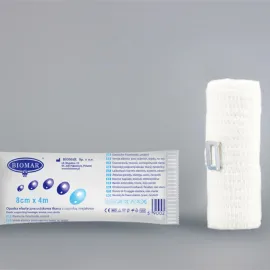 Opaska elastyczna tkana z zapinką 4m x 8cm