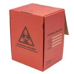 Pojemnik kartonowy na odpady medyczne 10L