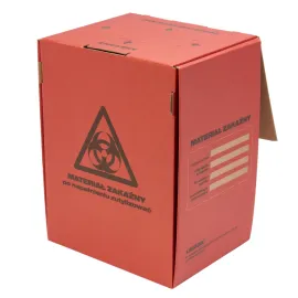 Pojemnik kartonowy na odpady medyczne 10L