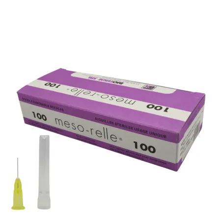 Igła do mezoterapii igłowej Meso-relle 30G 0,3x12mm 100 szt. / G0508 /