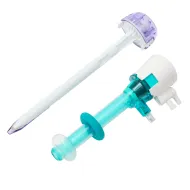 Trokar laparoskopowy ostrzowy z balonem jednorazowy 10-11mm/10cm