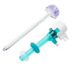 Trokar laparoskopowy ostrzowy z balonem jednorazowy 10-11mm/10cm Trokar laparoskopowy ostrzowy z balonem jednorazowy 10-11mm/10cm