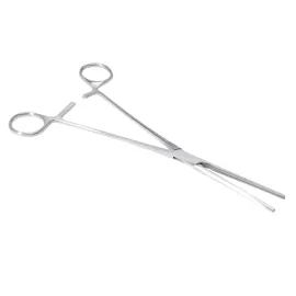 Klem DeBakey ząbkowane proste 240 mm