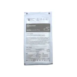 Rękawice chirurgiczne bezpudrowe 8,5 sterylne 1 para Mercator