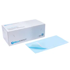 Mustaf economic 100 pojedynczych serwet 33x46cm niebieska